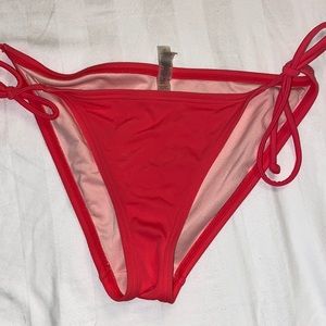 Victoria Secret Swim Bottoms- Pink- small